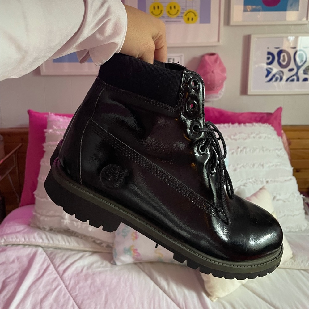 Black Timberland Boots